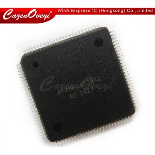 10pcs/lot ATXMEGA128A1-AU ATXMEGA128A1 ATXMEGA128 QFP-100 In Stock