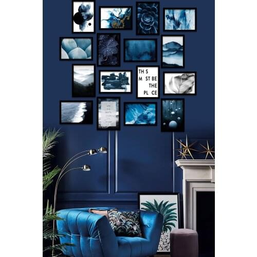 16 piece Frame Looking Mdf Table Decorative Wall Decoration Solid Gift Photo Printed Table Quality Printing Wall Decoration