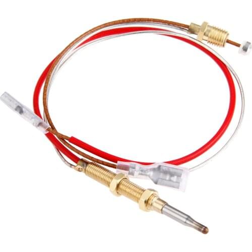 1x 410mm Universal Thermocouple for Outdoor Gas Patio Heater M6 x 0.75 Head Thread With M8X1 End Connection