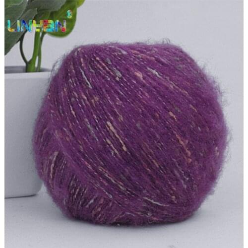 2 balls*50g yarn for knitting For manual yarn to babys scarf top grade yarn for knitting thread to knit mohair wool yarn t49
