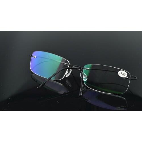 2019 Lentes De Lectura Clara Vida Slim Super Lite Rimless Frameless With Case Reading Glasses+1.0 +1.5 +2.0 +2.5 +3.0 +3.5 +4.0