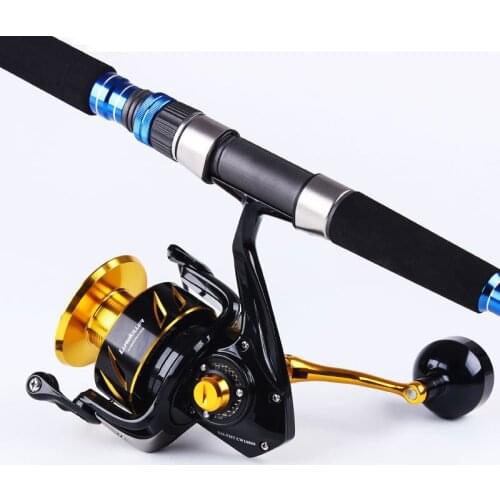 5000 Fishing Jigging Reel Spinning Saltwater Fishing Reels Spinning Reel 10B Metal Reel Drag Power 5000H