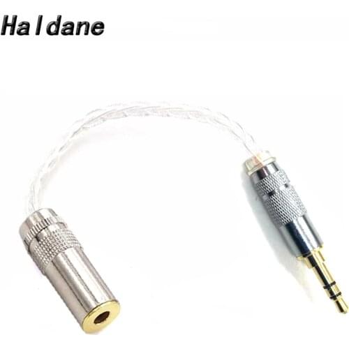 Free Shipping Haldane 3.5mm Stereo Male to 4.4mm Balanced Female Cable For Sony Hifi Earphone Headphone Balanced Cable