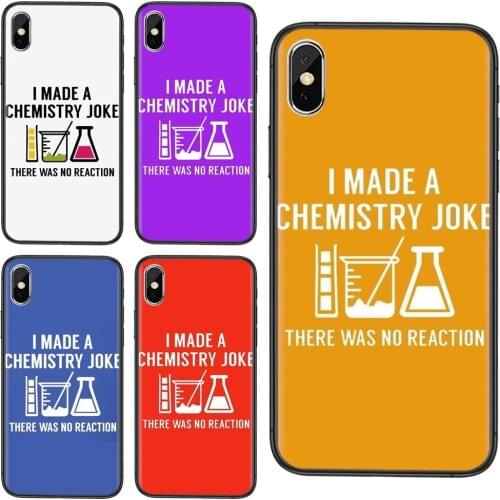 Bling I Made A Chemistry Joke Type Of For Huawei Honor 8A 8C 8X 9 9A 9I 9X 10 10I 10X 20 20I 20S V10 V40 Lite P9 TPU Phone Bags