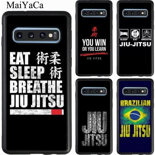 Brazilian Jiu Jitsu Case For Samsung Galaxy S20 Plus S10 S9 Note 20 Ultra A51 A71 A31 A21S A20e A40 A50 A70 M31