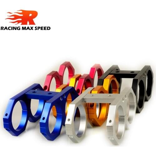 Dual Double 044 Fuel Pump Mounting Bracket Clamp cradle In-line FPB-02