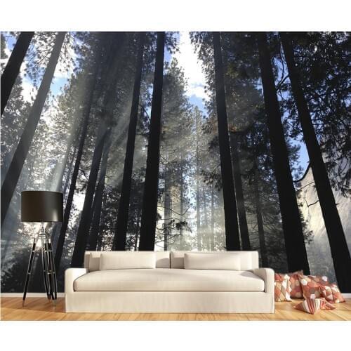 Custom photo wallpaper 3d forest 3d murals wallpaper for living room Home Decoration wallpaper 3d modern