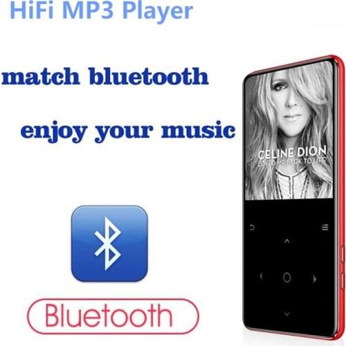 HiFi Bluetooth touch MP4 music player Slim walkman Bulit-in 16GB and Speaker with FM radio and Recording suit for Outdoor sports
