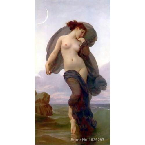 Wall art Evening Mood William Adolphe Bouguereau Paintings Hand painted High quality