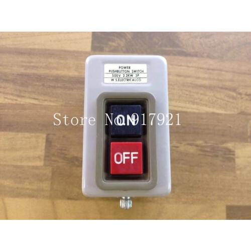 [ZOB] WS BS216B3 import power push button switch 3P 2.2KW genuine original --10PCS/LOT