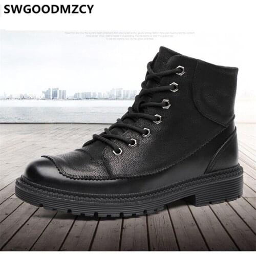 Leather Boots Men Ankle Boots Men Chelsea Boots Men Botas De Invierno Zapatos De Hombre Sapatos Masculinos Erkek Ayakkabi