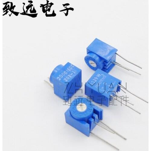 Original New 100% 3339W-1-201LF 200R trimmer potentiometer adjustable resistance (SWITCH)
