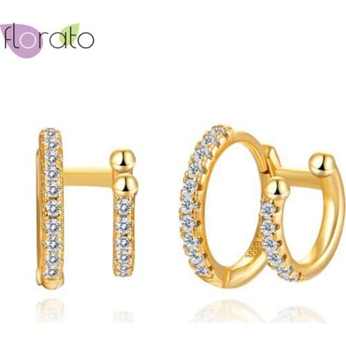 925 Sterling Silver Ear Buckle Korean Style Exquisite Hoop Earrings Minimalist Fashion Elegant Jewelry For Women Birthday Gifts