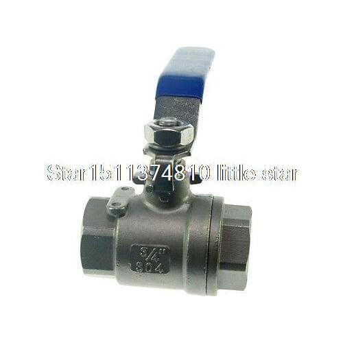 1PCS DN40 G1.5" Female Straight Full Ports 304 Stainless Steel Ball Valve