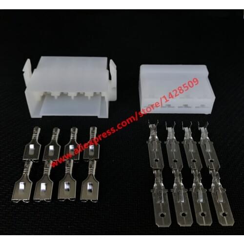 10 Sets 8 Pin 163007 280430 AMP/Tyco Auto Plug Female Male Automotive Connector