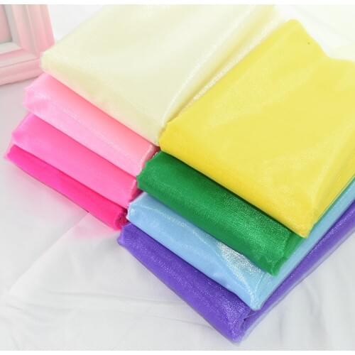 10m Crystal Tulle Fabric Wedding Door Decoration Organza Shiny DIY Crafts Tutu Soft Baby Shower Birthday Party Supplies