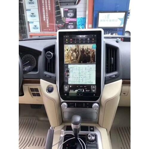 13.3'' Android 9.0 Car Navigation Radio Receiver Video Player For TOYOTA LAND CRUISER LC200 2016-2020