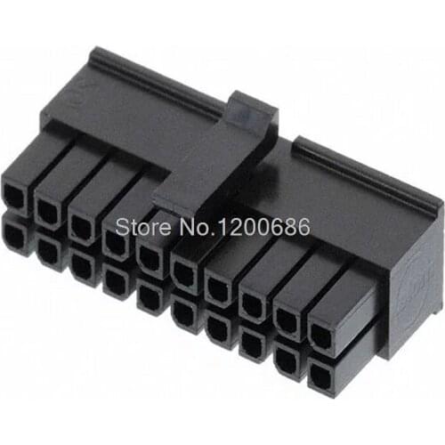 20P 430252010 Micro-Fit 3.0 Receptacle Housing Dual Row 20 Circuits 2*10p 20pin 3.0 Plug Housings 43025