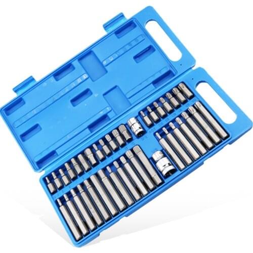 40pcs/box Inner Hexagonal Star Batch Torx Screwdriver set Multifunctional Wrenches Set for Car Repair Tools Hand Tool Kits