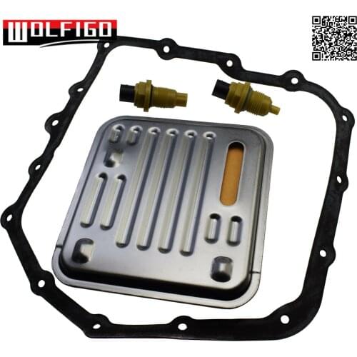 A604 40TE 41TE Input Output Speed Sensor SET WITH Filter KIT Pan Gasket 4800878