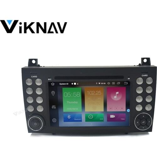 Android 10 Car Radio Multimedia player Audio DVD Player for Benz R171 W171 SLK SLK200 2004-2010 2011 auto video player stereo FM