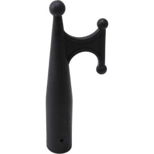 Black Nylon Rowing Boats Kayak Raft Dinghy Hook Head Replacement Top Round Telescopic Pole Pipe Tube Boat Accessories