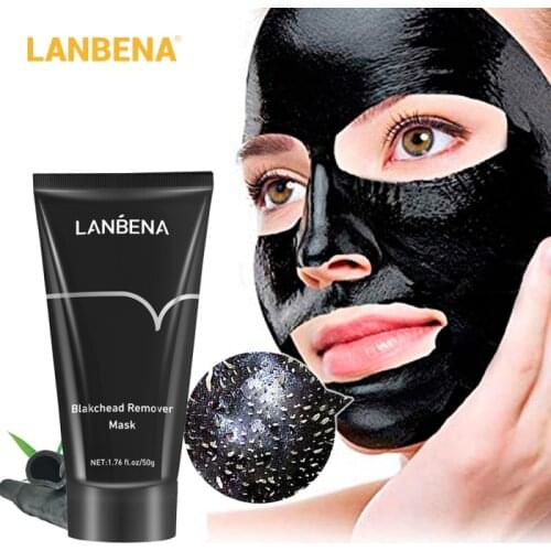 Korea Blackhead Remover Nose Black Mask Face Care Mud Acne Treatment Peel Off Mask Pore Strip Peel Mask Oil Control Skin Care
