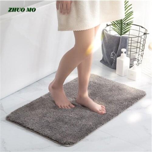 Bath Mat Carpet For Home 9 Colors Floor Towel Bathroom Toilet Rug Large Size Non-slip Large Kitchen Doormat Floor Area Rugs