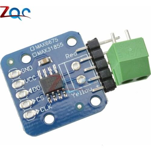 MAX31855 MAX6675 SPI K Type K-Type Thermocouple Temperature Sensor Board Module for Arduino