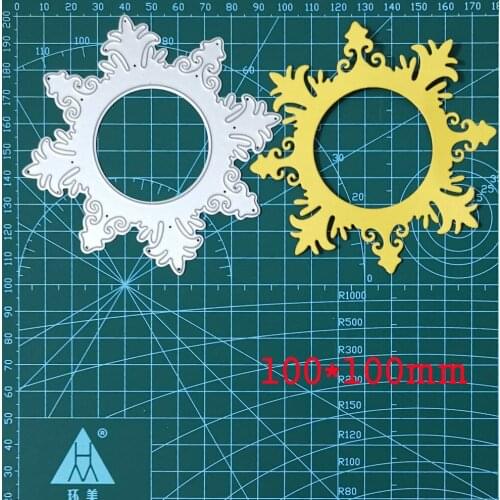 Metal cutting die lace hollow circle frame craft die template for diy Scrapbooking emboss paper card making die mould stencil