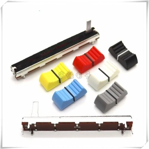 75mm mixer fader mono B10K B103 straight sliding potentiometer handle 15mm
