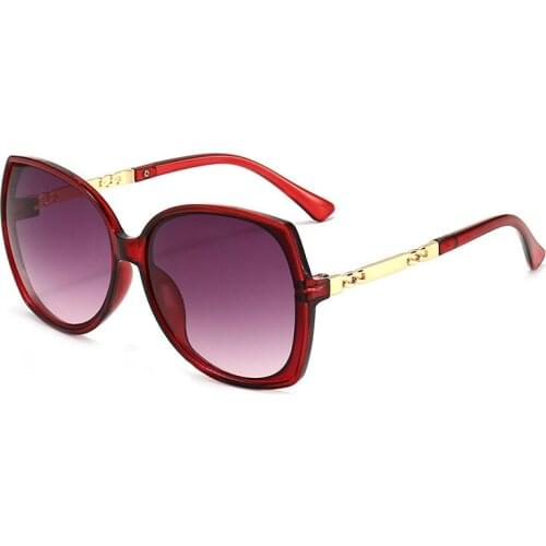 The new Europe and the United States big frame sunglasses fashion Ms. Han edition with uv protection sunglasses