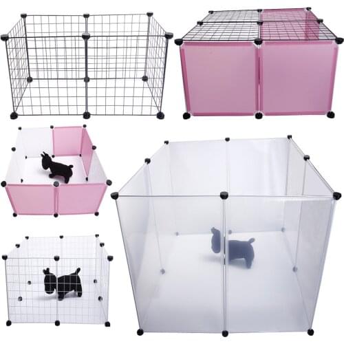 Pet dog fence fence dog fence Teddy dog cage size Iron Dog Fence isolation