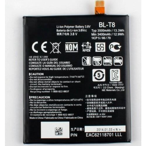 Original BL-T8 Battery for LG G Flex F340S D950 D955 D958 D959 LS995 BLT8