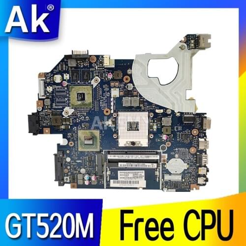 P5WE0 LA-6901P motherboard For Acer 5750 5750G 5755 laptop motherboard HM65 GT520M 1gb original Test motherboard