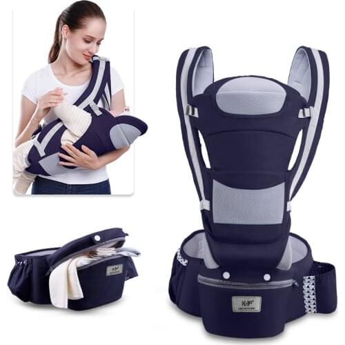 Baby Carrier Multifunction Baby Carrier Hip Seat (Ergonomic M Position) for 0-48 Month Baby Wrap Sling 15 Using Way to Carry