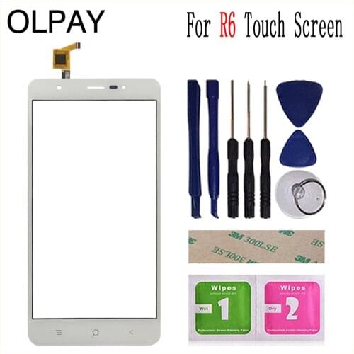 5.5'' Touch Glass Panel For Blackview R6 Lens Sensor Touch Screen Digitizer Glass Sensor Tools Free Adhesive+Wipes