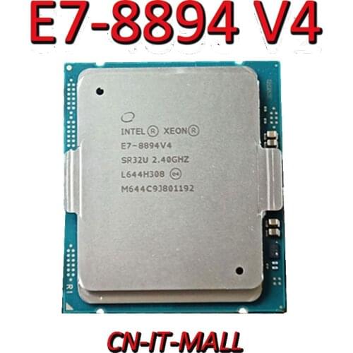 Intel Xeon E7-8894 V4 Server cpu 2.4G 60M 24Core 48 Thread LGA2011 Processor