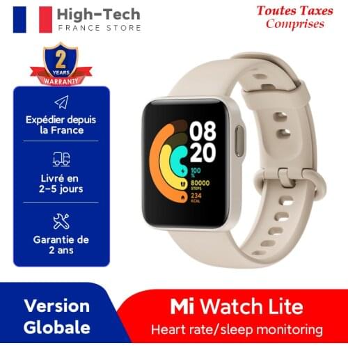 Xiaomi Mi Watch Lite Global Version Bluetooth Smart Watch 5ATM Waterproof SmartWatch Fitness Heart Rate Monitor mi band