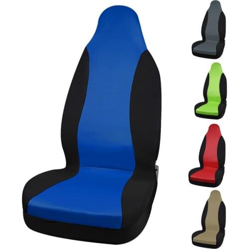 X Autohaux 5 colors Universal Bucket Car Seat Covers Interior Seat Decoration Covers Accessories For Auto Vehicle Truck SUV