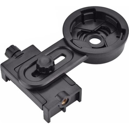 1pc Useful Microscope Cell Phone Adapter Telescope Mount Dovetail Slot Plate