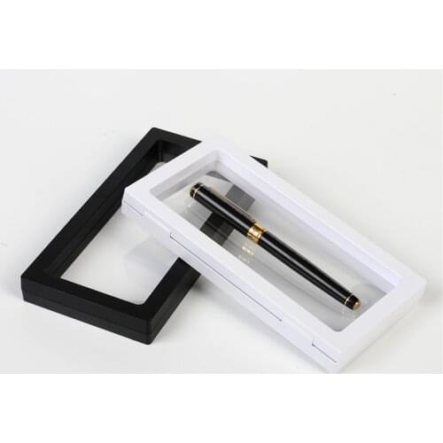 3D Transparent Suspension Jewelry Packaging Box Watch U Disk Storage Display Box Special Support For Exhibition