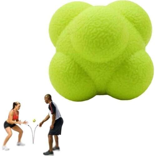 Fitness Sports Reaction Ball Silicone Ball Agility Coordination Reflex Exercise Sports Fitness Training Ball