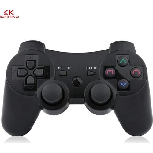 For PS3 Controller Wireless Double Shock Bluetooth Gamepad Gaming Controller For Playstation 3 with Charger Cable Joystick