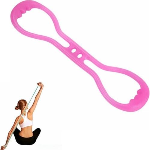 Hot yoga chewing gum fitness resistance chest expander exercise muscle training rubber elastic band for exercise
