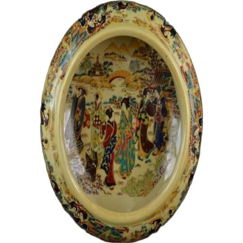 Art collection and home decoration of classical handmade porcelain glaze