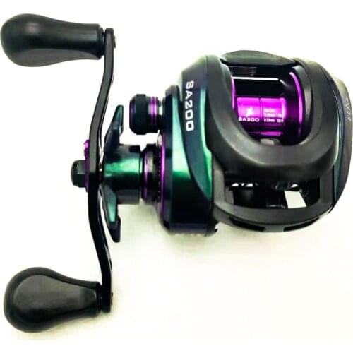 LinMoFish Fishing Reel Combo Carbon Lure Rod Casting Spinning/Baitcasting Reel With Spare Coil Sets