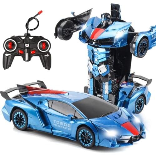 RC Car 24 styles Robots Toys Transformation Robots Sports Vehicle Model Remote Cool Deformation Car Kids Toys Gifts For Boys