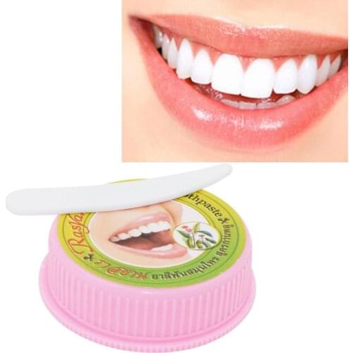 Natural Herbal Clove Thailand Toothpaste Tooth Whitening Toothpaste Remove Stain Antibacterial Allergic Tooth Paste