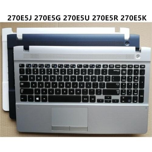 New laptop For Samsung 270E5J 270E5G 270E5U 270E5R 270E5K Multilingual With keyboard and touchpad Palmrest upper Cover